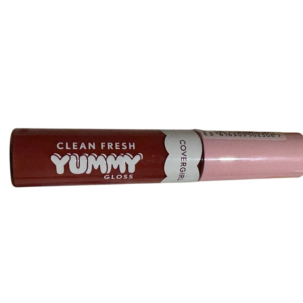 Covergirl Clean Fresh Yummy Gloss 110 Sunrise Blush Vegan Lip Gloss 10mL NEW